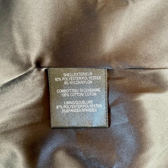 NWT Belle by Badgley Mischka Floral Embroidered Mermaid V-Neck Long Sleeve Gown - Picture 7 of 12